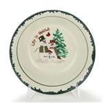 Let It Snow by Atico, China Salad Plate