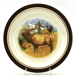 Bugling Elk by Tienshan, Stoneware Dinner Plate