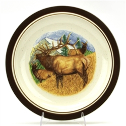 Bugling Elk by Tienshan, Stoneware Dinner Plate