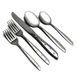 Snow Fall by Wallace, Stainless 5-PC Place Setting