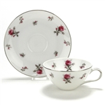 Rosechintz by Meito, China Cup & Saucer
