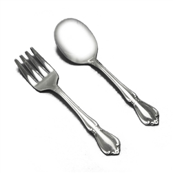 Chateau by Oneida, Stainless Baby Spoon & Fork