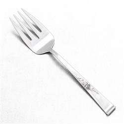 Classic Rose by Reed & Barton, Sterling Cold Meat Fork