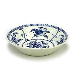 Indies, Blue by Johnson Brothers, Ironstone Fruit Bowl, Individual