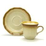 Whole Wheat by Mikasa, Stoneware Cup & Saucer