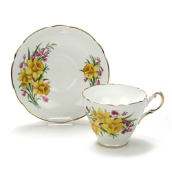 Cup & Saucer by Grosoenor, China, Daffodils