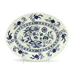 Blue Nordic by Johnson Brothers, China Serving Platter