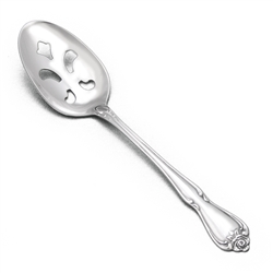 Arbor Rose/True Rose by Oneida, Stainless Tablespoon, Pierced (Serving Spoon)