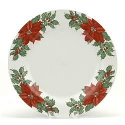 Poinsettia & Holly by Hallmark, Porcelain Dinner Plate