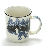 Wolf by Tienshan, Stoneware Mug