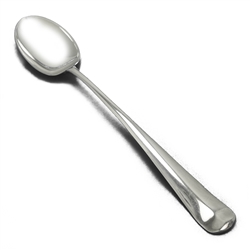 Platter/Stuffing Spoon by Gerity, Silverplate, Rattail