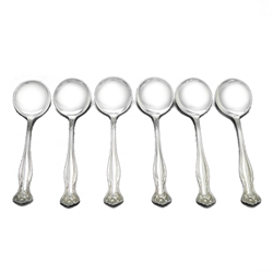 Mystic by Rogers & Bros., Silverplate Bouillon Soup Spoon, Set of 6