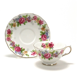 Melba, Floral Design by Melba, China Cup & Saucer