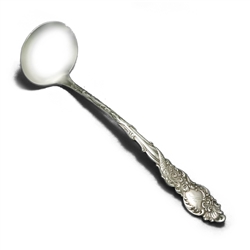 Columbia by 1847 Rogers, Silverplate Cream Ladle<br>Monogram T