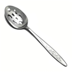 Rose Spray by Nasco, Stainless Tablespoon, Pierced (Serving Spoon)