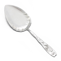 Berry by Whiting Div. of Gorham, Sterling Pie Server, Flat Handle, Strawberry, Monogram CW