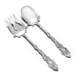 Columbia by 1847 Rogers, Silverplate Salad Serving Spoon & Fork