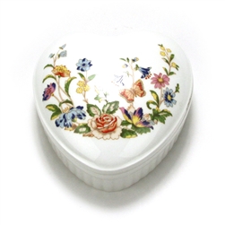 Cottage Garden by Aynsley, China Box, Heart