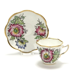 Cup & Saucer by Rosina, China, Floral Design