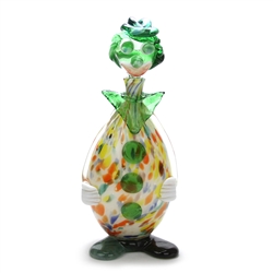 Decanter by Murano, Glass, Clown