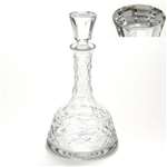 Decanter, Glass, Etched