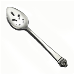 Costa Mesa by National, Stainless Tablespoon, Pierced (Serving Spoon)