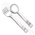 Coronation by Community, Silverplate Baby Spoon & Fork