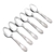 Tiger Lily by Reed & Barton, Silverplate Teaspoons, Set of 6