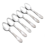 Tiger Lily by Reed & Barton, Silverplate Teaspoons, Set of 6