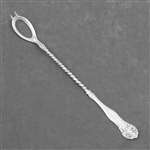 Leonora by William A. Rogers, Silverplate Olive Spoon, Long Handle