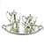 English Flutes by International, Silverplate 5-PC Tea & Coffee Set