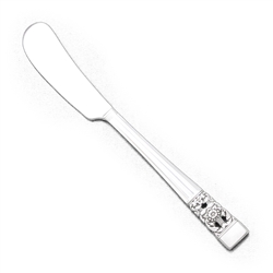 Coronation by Community, Silverplate Butter Spreader, Flat Handle