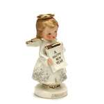 Figurine by Lefton, Porcelain, January Angel