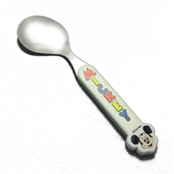 Baby Spoon by Disney, Stainless, Mickey Mouse