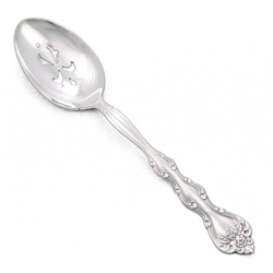 Interlude by International, Silverplate Tablespoon, Pierced (Serving Spoon)