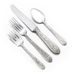 Corsage by Stieff, Sterling 4-PC Setting, Luncheon, French