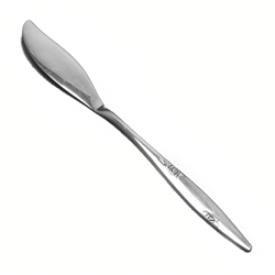 Rose Duet by Oneida, Stainless Master Butter Knife