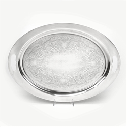 Serving Tray by Reed & Barton, Silverplate, Modern Design