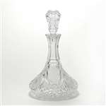 Decanter, Glass, Rose Design