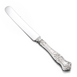 Edgewood by Simpson, Hall & Miller, Sterling Luncheon Knife, Blunt Plated, Monogram D