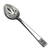 Tablespoon, Pierced (Serving Spoon) by Custom Design, Stainless, Scroll & Bead Design
