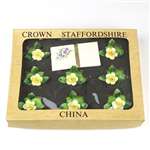 Place Card Holders by Crown Staffordshire, China, Set of 8