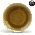 Home ZaZen Crackle by Gibson, Stoneware Salad Plate