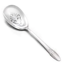 First Love by 1847 Rogers, Silverplate Salad Serving Spoon