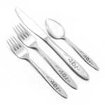 Rose Shadow by Oneida, Stainless 4-PC Setting, Dinner