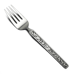 Cold Meat Fork by Riviera, Stainless, Scroll, Black Textured