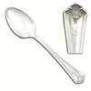 Ashland by Wm. Rogers, Silverplate Dessert Place Spoon, Monogram L