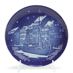 Christmas Plate by Bing & Grondahl, Porcelain Decorators Plate, Christmas Anchorage