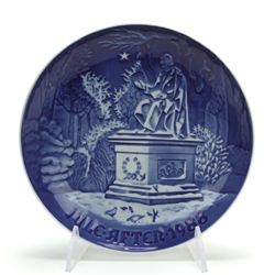 Christmas Plate by Bing & Grondahl, Porcelain Decorators Plate, H.C.Anderson in the Kings Garden