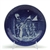 Christmas Plate by Bing & Grondahl, Porcelain Decorators Plate, The Snowman's Christmas Eve